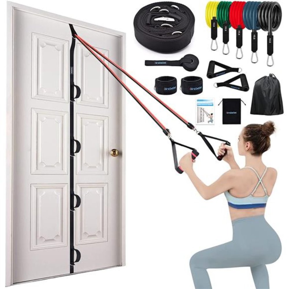 Door Anchor Strap For Resistance Bands Exercises, Multi Point Anchor Gym